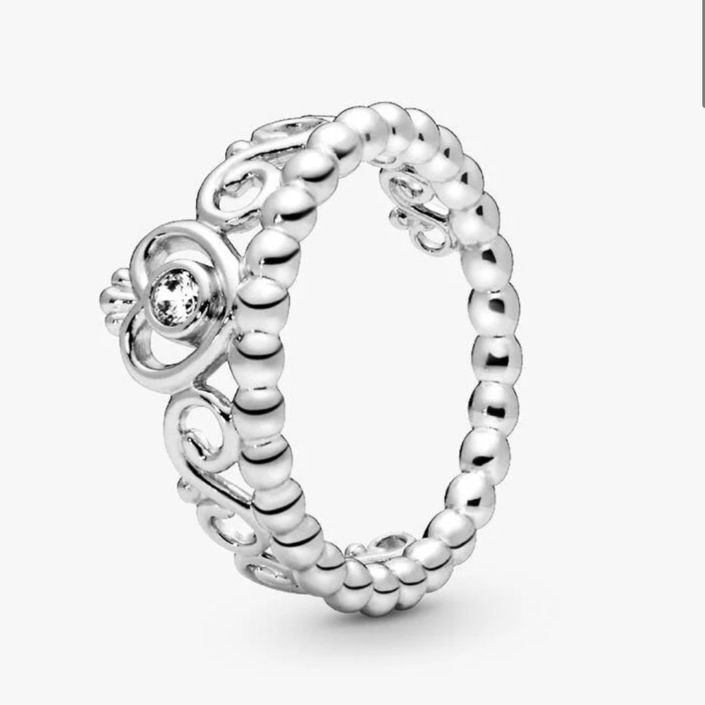 Pandora Princess Tiara Crown Ring Size 5